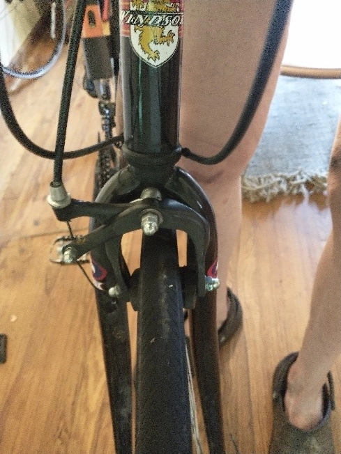 Accidente en bicicleta